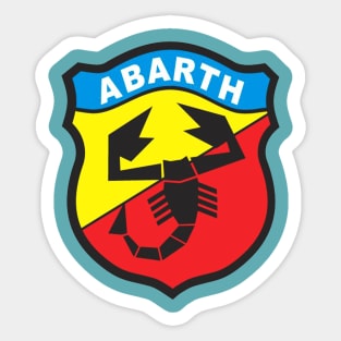 Abarth Logo Merch Sticker